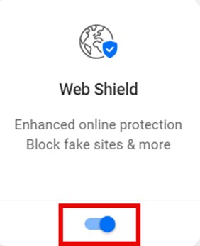 Avast Secure Browser Web Shield
